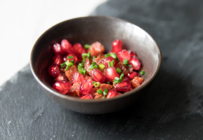 Chorizosalsa med granateple