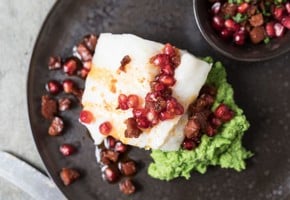 Torsk med chorizosalsa og ertepuré