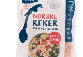 Reker i forpakningspose