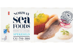 Spekesild forpakning